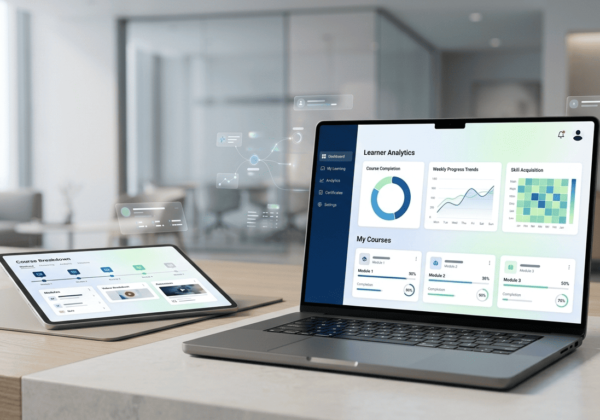 E-learning Portal LMS Development hero img