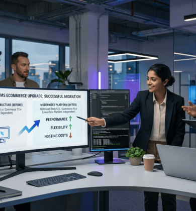 CMS Ecommerce platform hero img