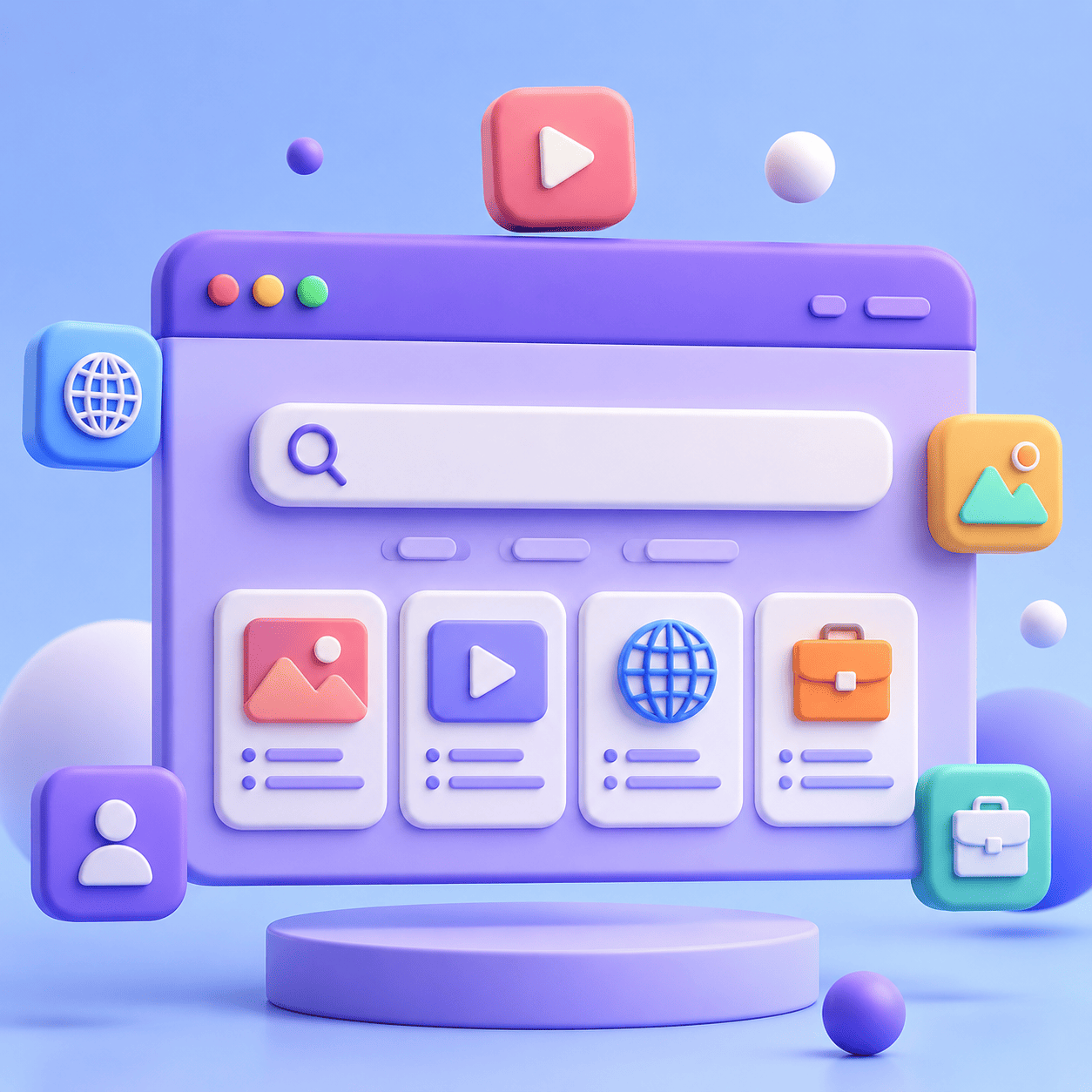 Website Vs landing Page page image