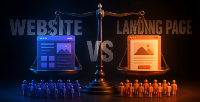Website vs Landing Page: Which One Generates More Leads