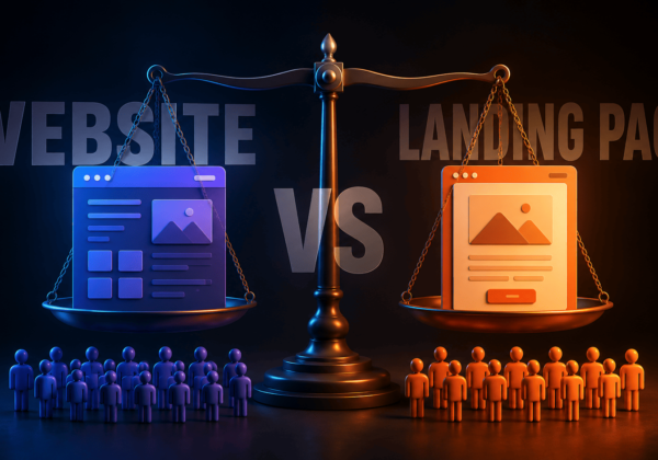 Website vs Landing Page: Which One Generates More Leads